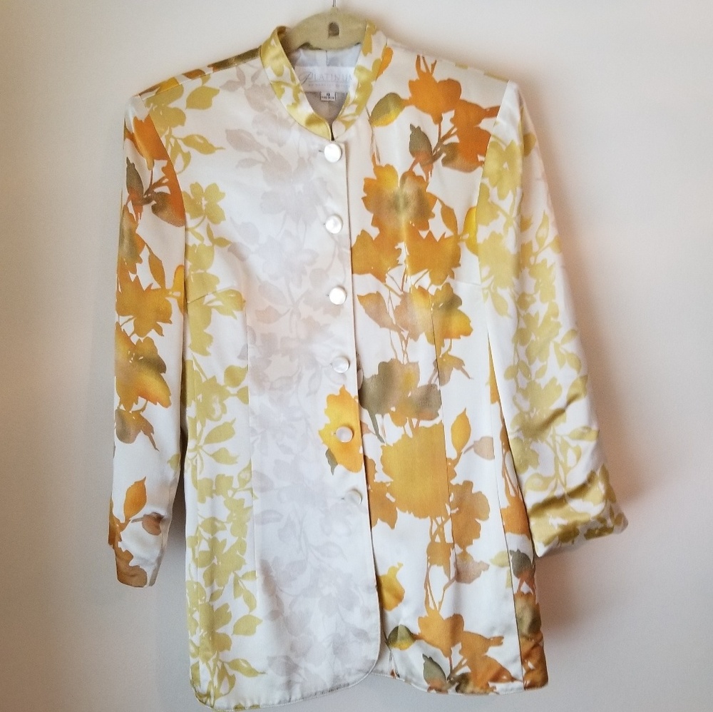 Platinum by Dorothy Schoelen 80s Fall Jacket - 10